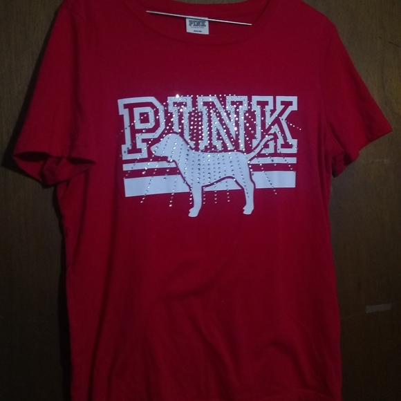 PINK bling T-shirt - Picture 1 of 3